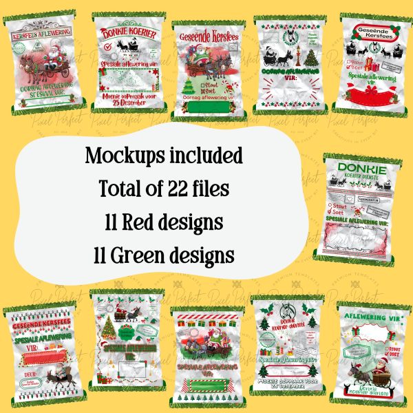 Christmas 2024 snack pack bundle Afrikaans
