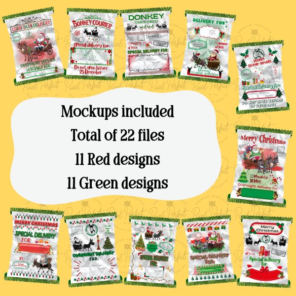 Christmas 2024 snack pack bundle English