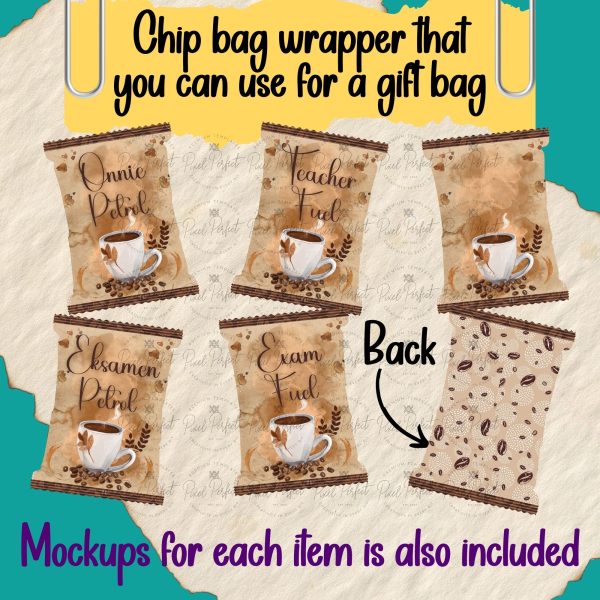 Teacher fuel wrappers Afrikaans & English