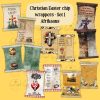 Christian Easter egg- & chip wrapper Set 1 combo