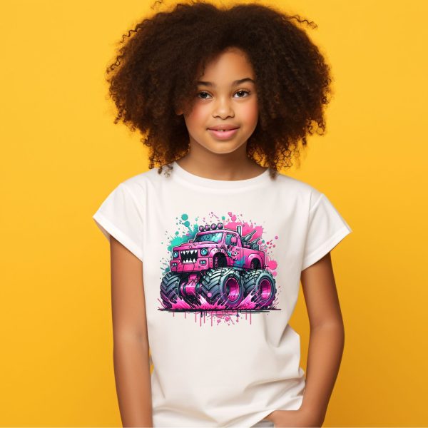 Monster trucks clipart