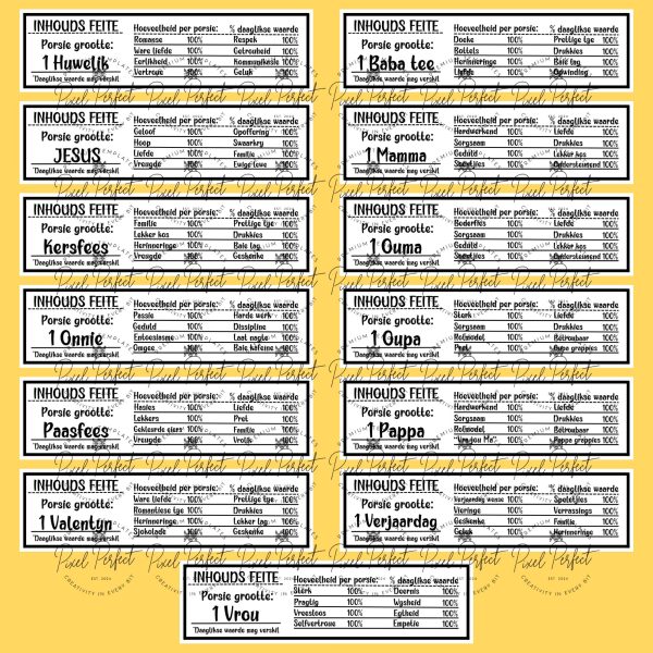 Big Bundle nutrition facts Afrikaans