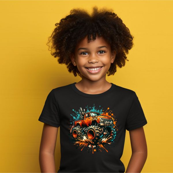 Monster trucks clipart