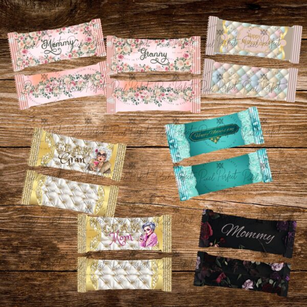 Mother's Day bundle chocolate wrappers Set 1