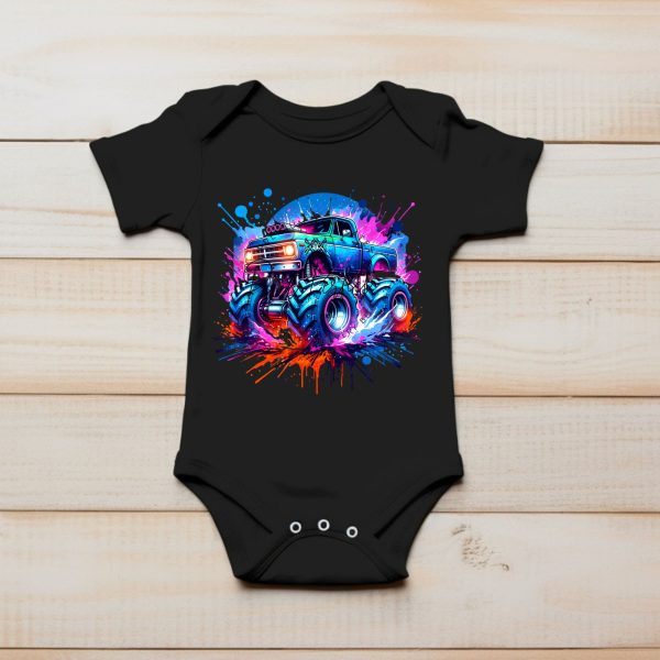 Monster trucks clipart