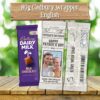 Father's day newspaper wrappers English