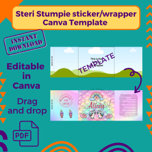 Steri Stumpie sticker/wrapper