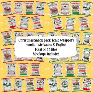 Christmas 2024 snack pack bundle