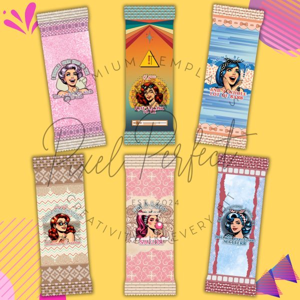 Sassy Women’s Day chocolate wrappers