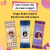 Sassy Women’s Day chocolate wrappers