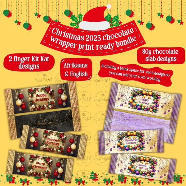 Christmas 2025 big bundle 1 chocolate wrappers