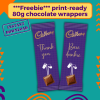Freebie - Cadbury wrapper