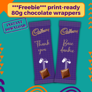 Freebie - Cadbury wrapper