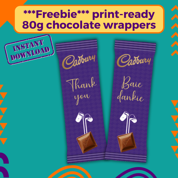 CH19 Freebie - Cadbury wrapper