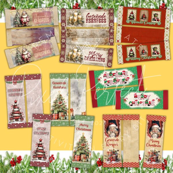 Christmas 2025 Chocolate wrapper bundle 2