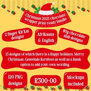 Christmas 2025 big bundle 1 chocolate wrappers