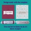 XXX Mint wrapper Canva template