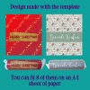 XXX Mint wrapper Canva template