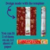 Rolo wrapper Canva template
