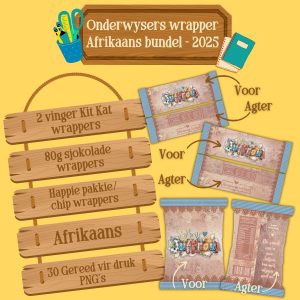 Teachers wrapper Afrikaans bundle 2025