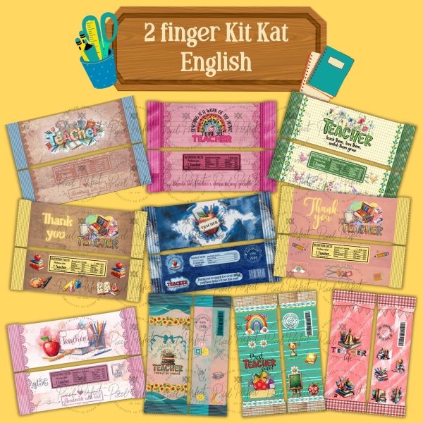 Teacher's wrapper English bundle 2025