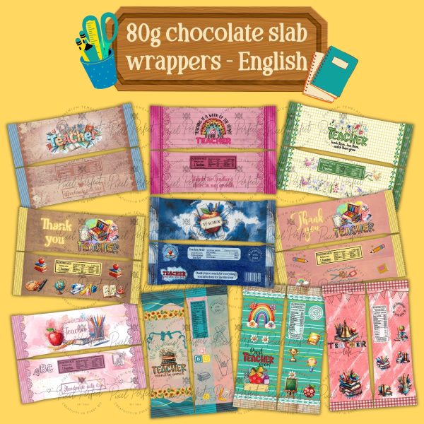 Teacher's wrapper English bundle 2025