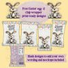 Free Easter print-ready designs
