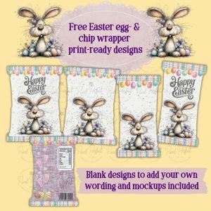 Free Easter print-ready designs