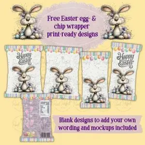 Free Easter print-ready designs